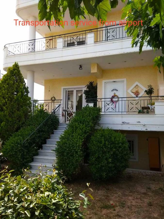 Stavros Apartments Loútsa Exterior foto